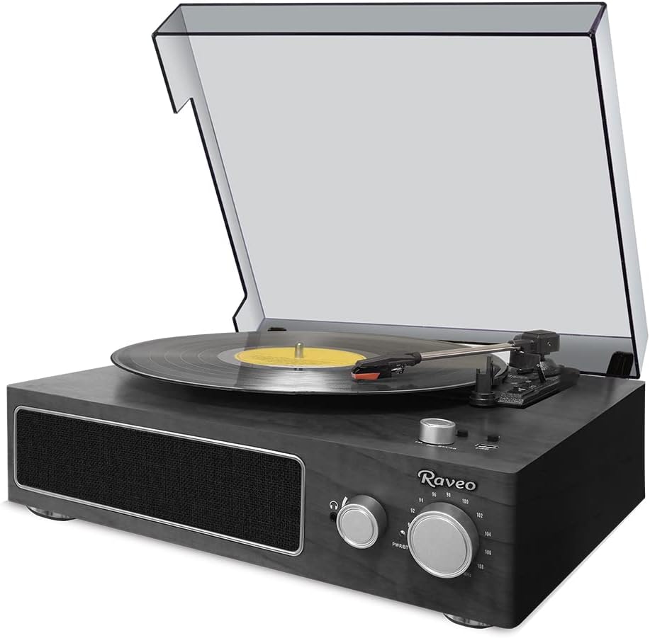 melhores-toca-discos-para-ter-em-casa-Raveo-Vitrola-Studio-Ebony melhores-toca-discos-para-ter-em-casa-Raveo-Vitrola-Studio-Ebony